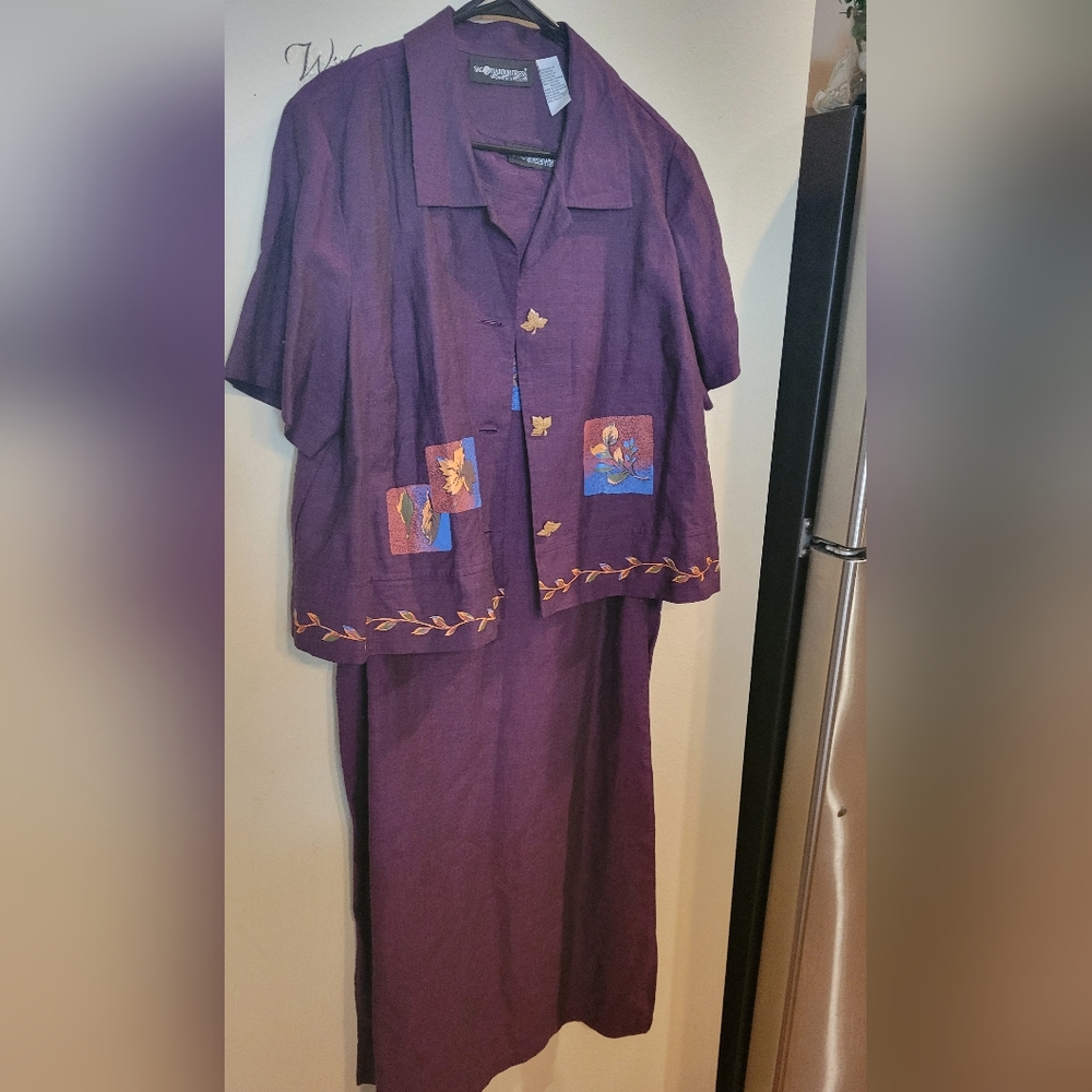 NWOT! SAG HARBOR 2 PIECE DRESS